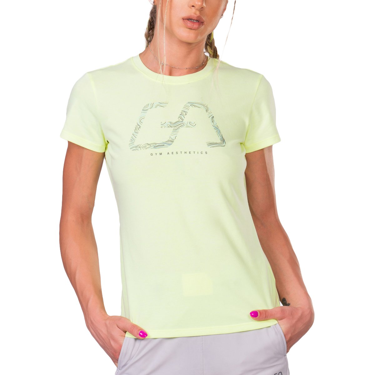 Image of Activewear Coolever Cotton Touch Loose-Fit T-Shirt for Women