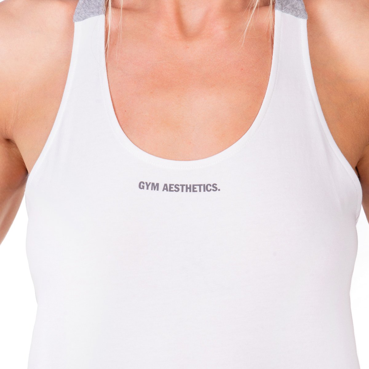 Activewear Coolever Cotton Touch Tank Top Y Back for Women
