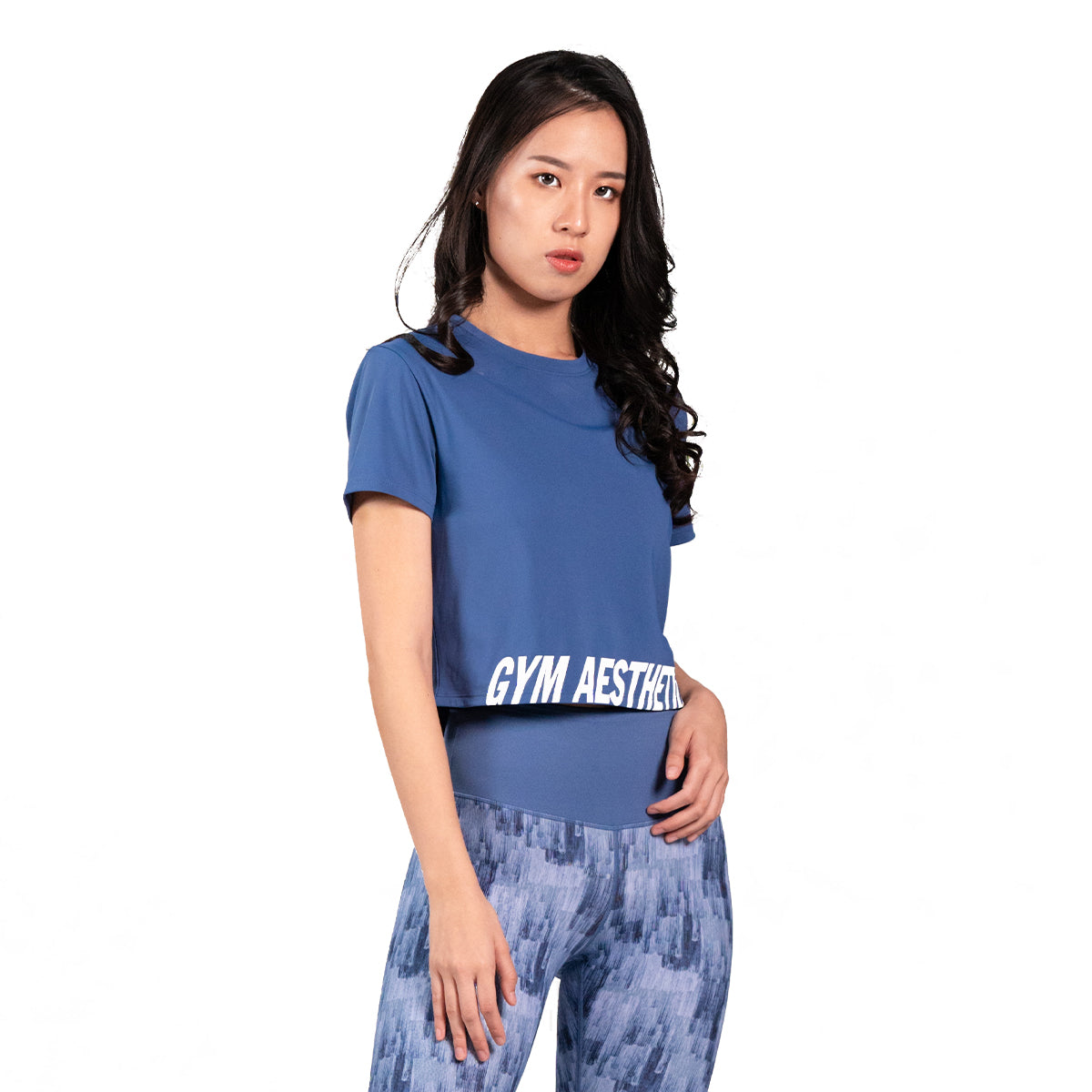 Activewear Cropped Fashion T Shirt for Women