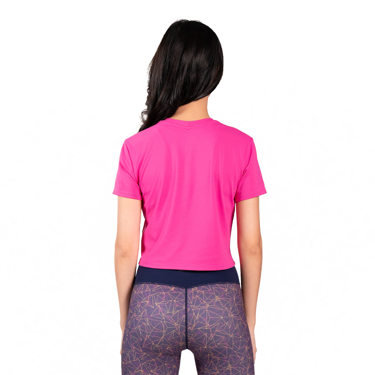 Activewear Cropped Fashion T Shirt for Women