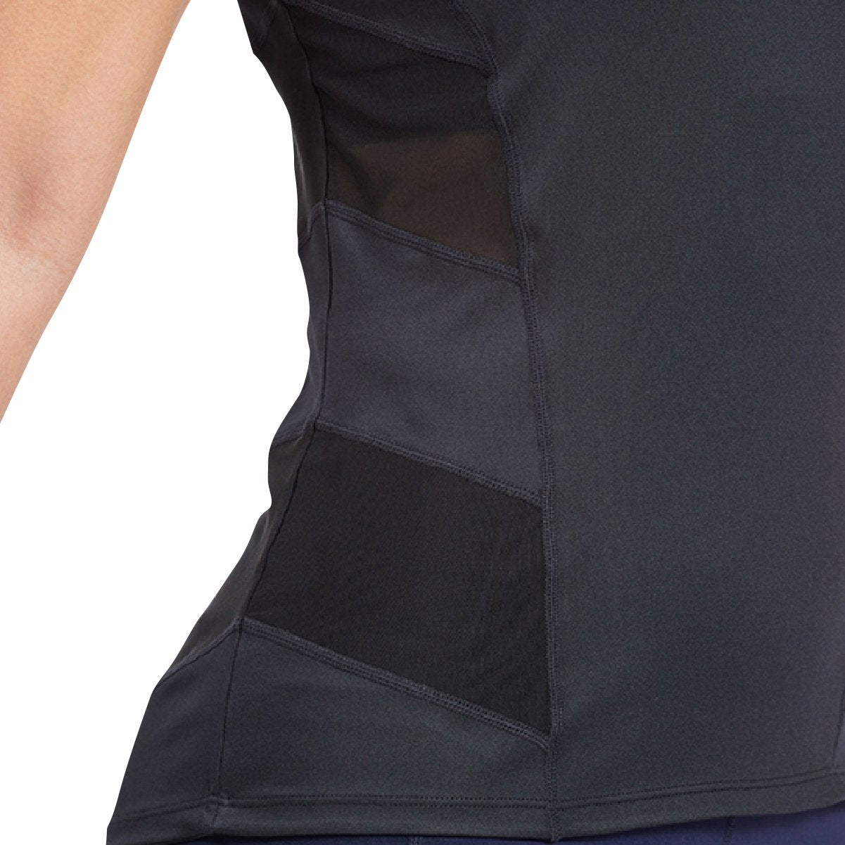 Image of Activewear Mesh Blocking Sport Shirt for Women