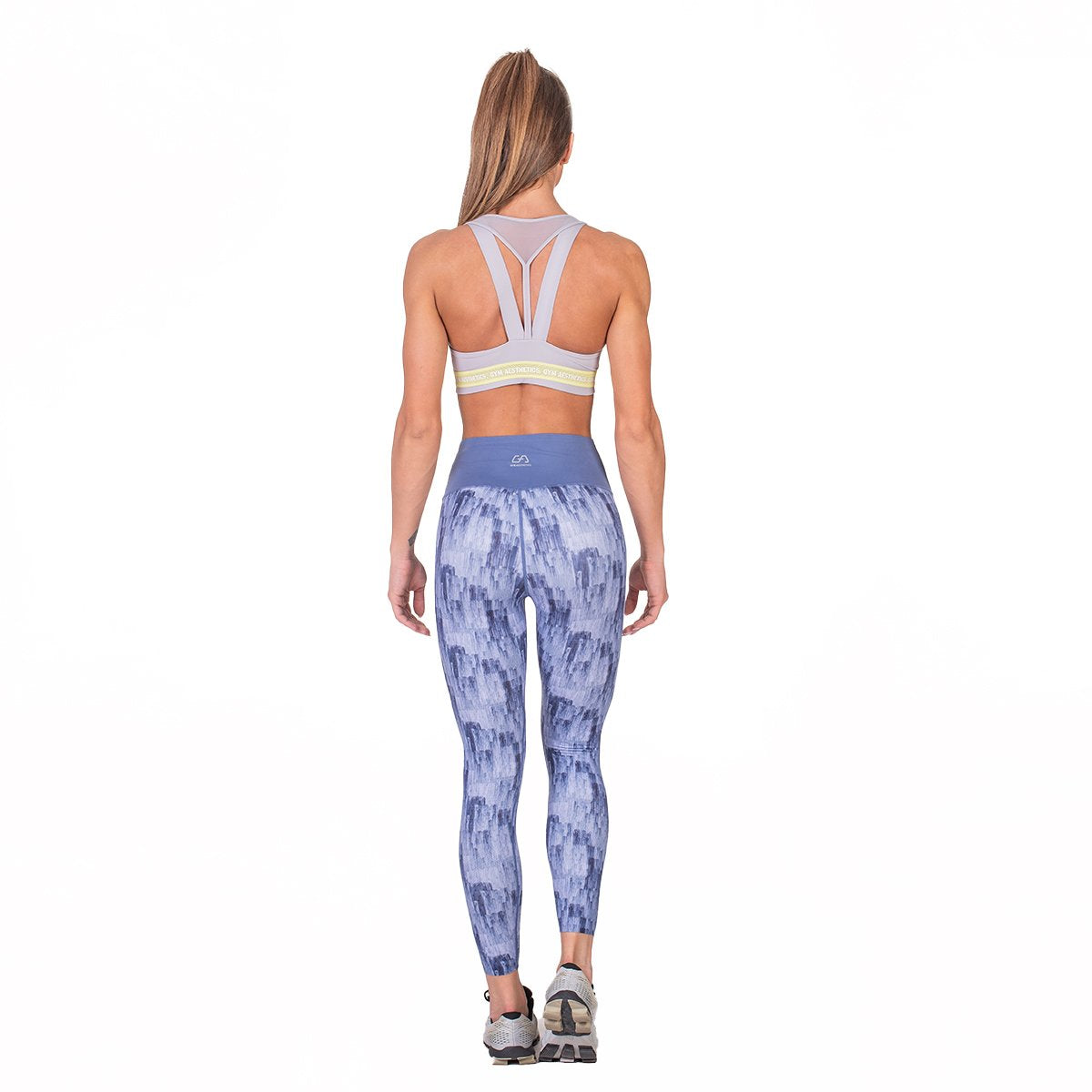 Image of Activewear Quantum Mirac Leggings Painting Print Reversible for Women