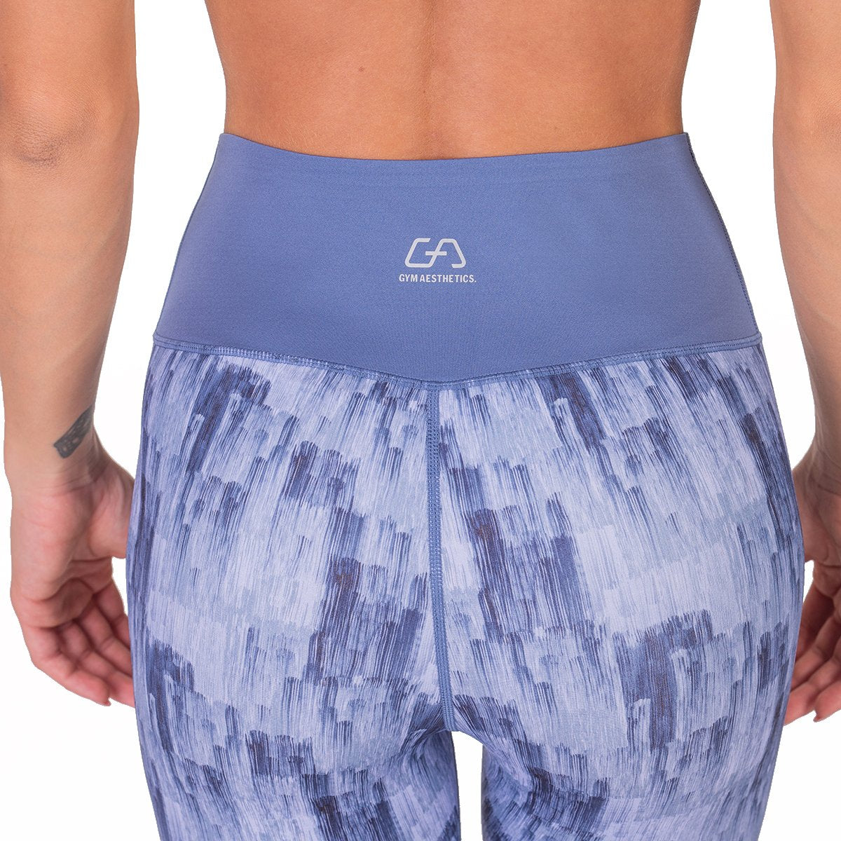 Image of Activewear Quantum Mirac Leggings Painting Print Reversible for Women