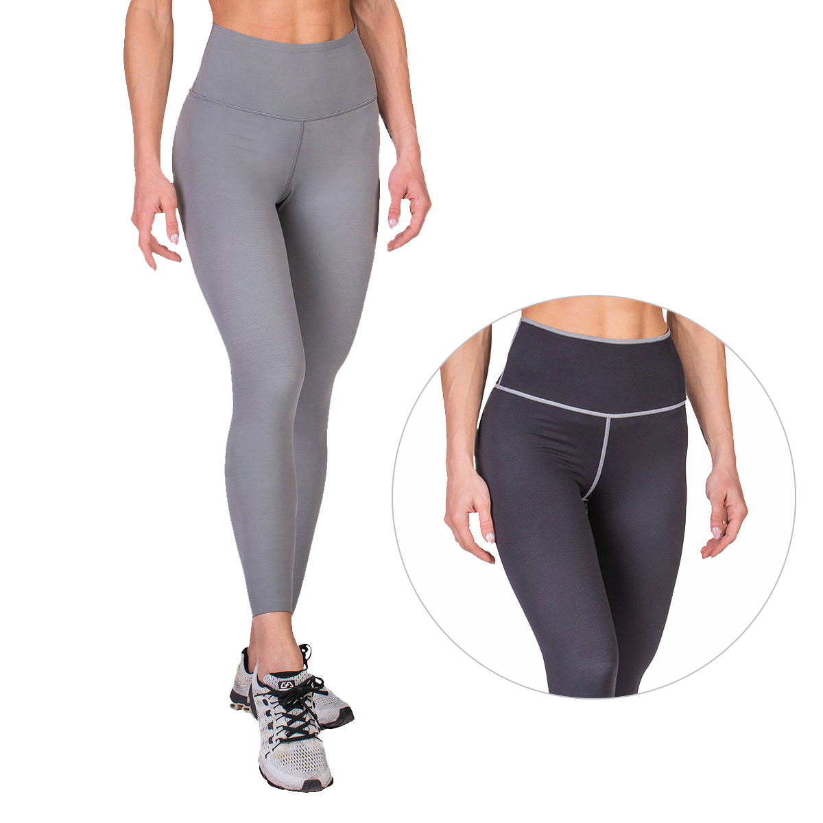 Image of Activewear Quantum Mirac Leggings Color Reversible for Women