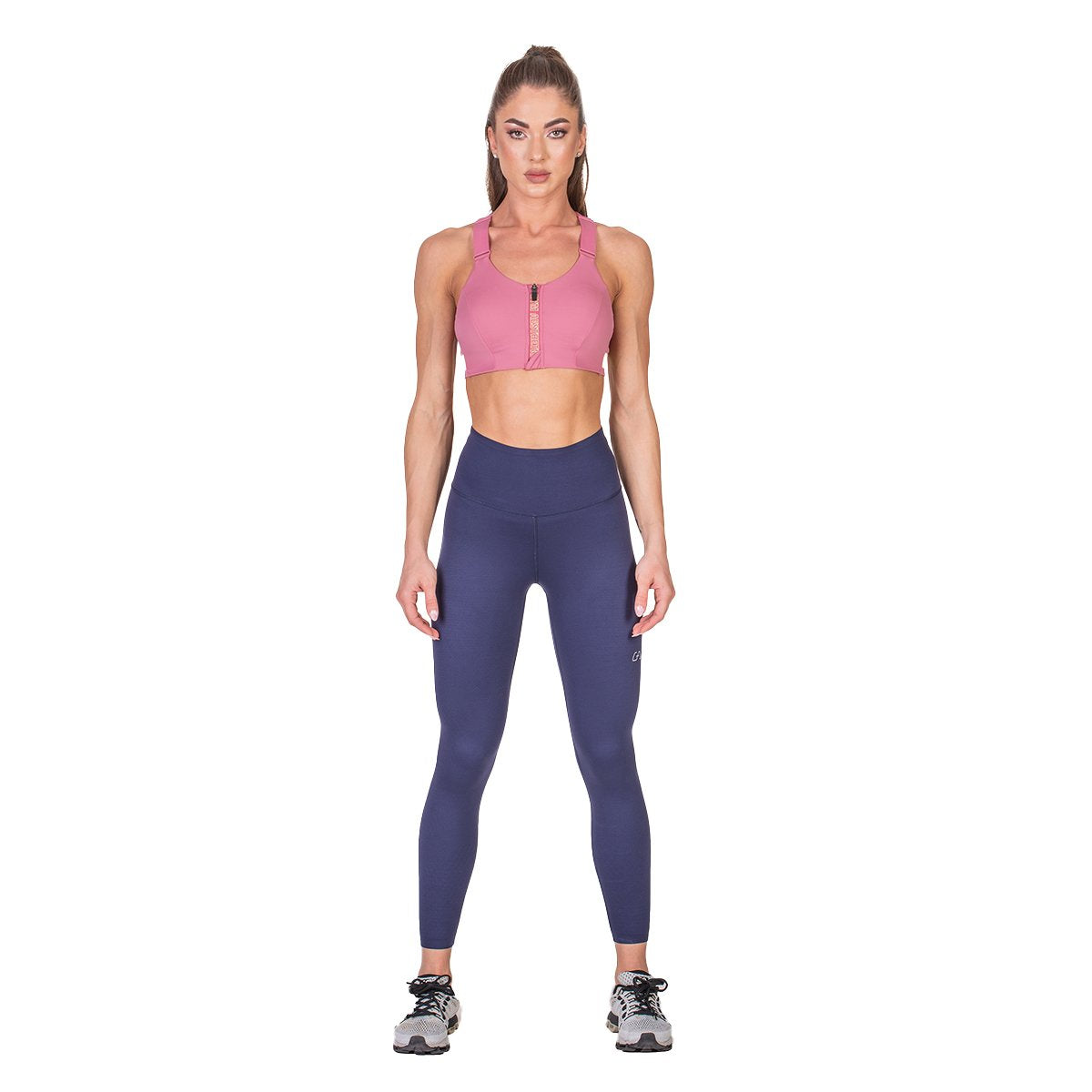 Image of Activewear Quantum Mirac Leggings Geometry Pattern Reversible for Women