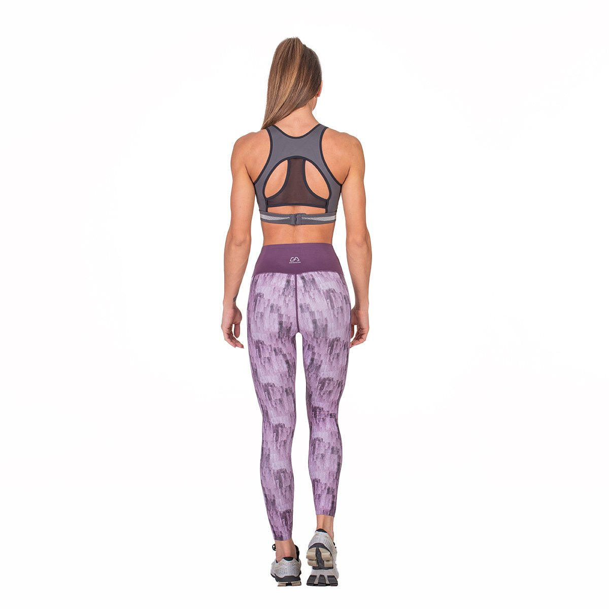 Image of Activewear Quantum Mirac Leggings Painting Print Reversible for Women
