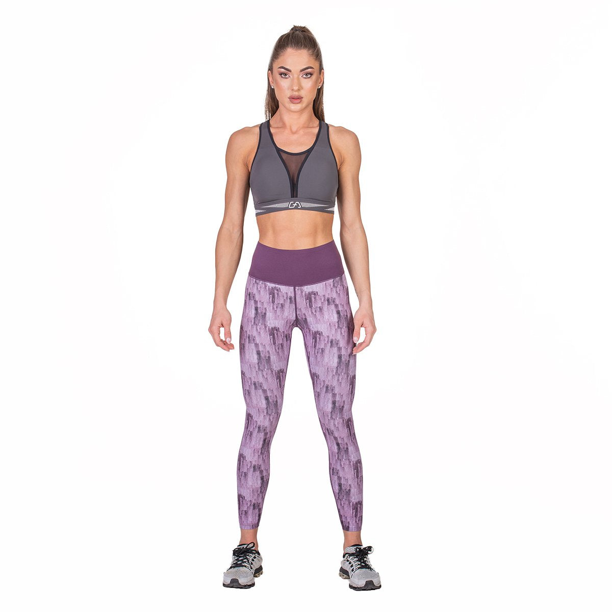 Image of Activewear Quantum Mirac Leggings Painting Print Reversible for Women