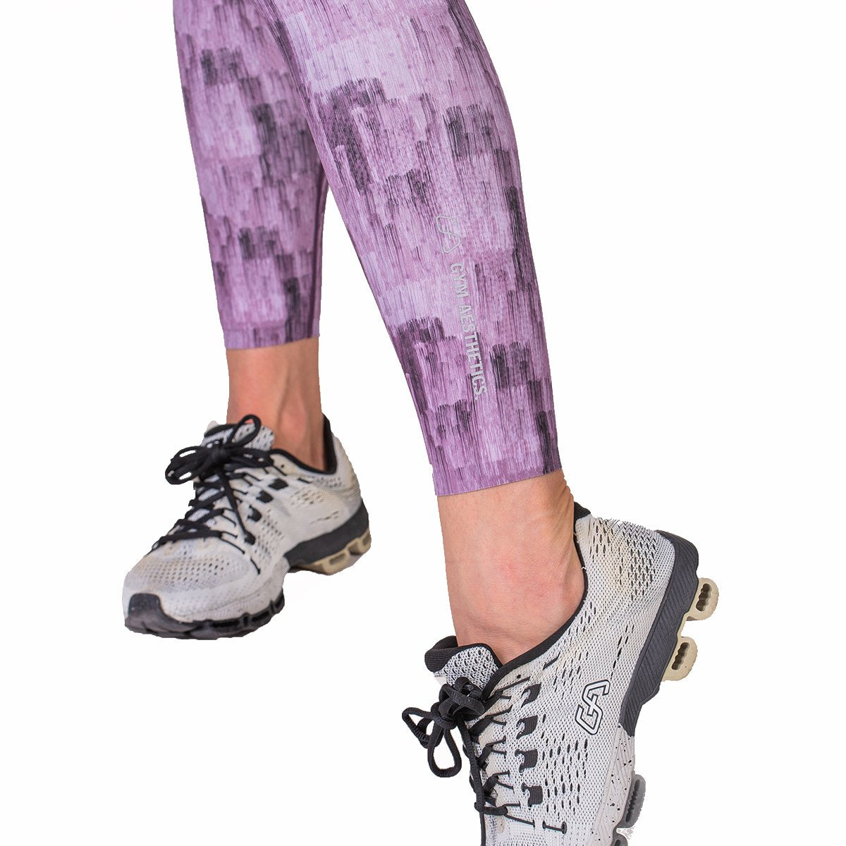 Image of Activewear Quantum Mirac Leggings Painting Print Reversible for Women