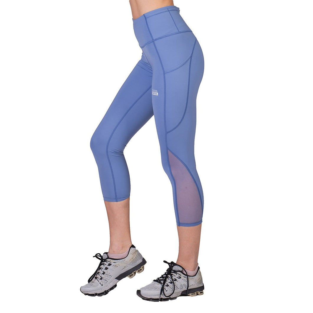 Aktivkleidung Workout Cropped Leggings für Damen