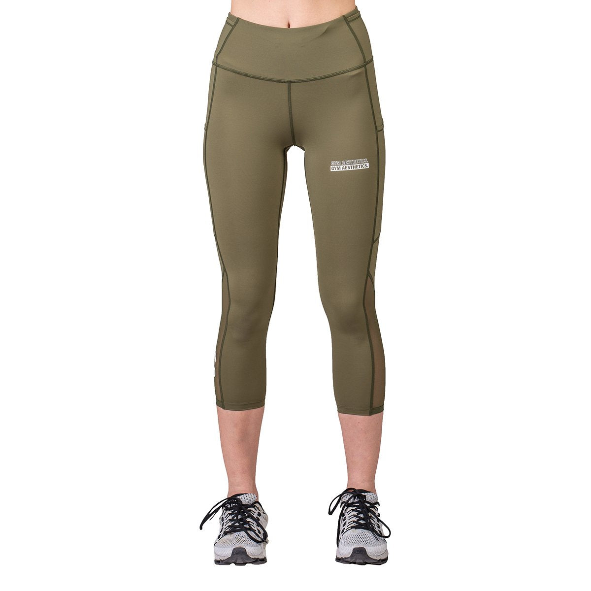 Image of Activewear Workout Cropped Leggings for Women