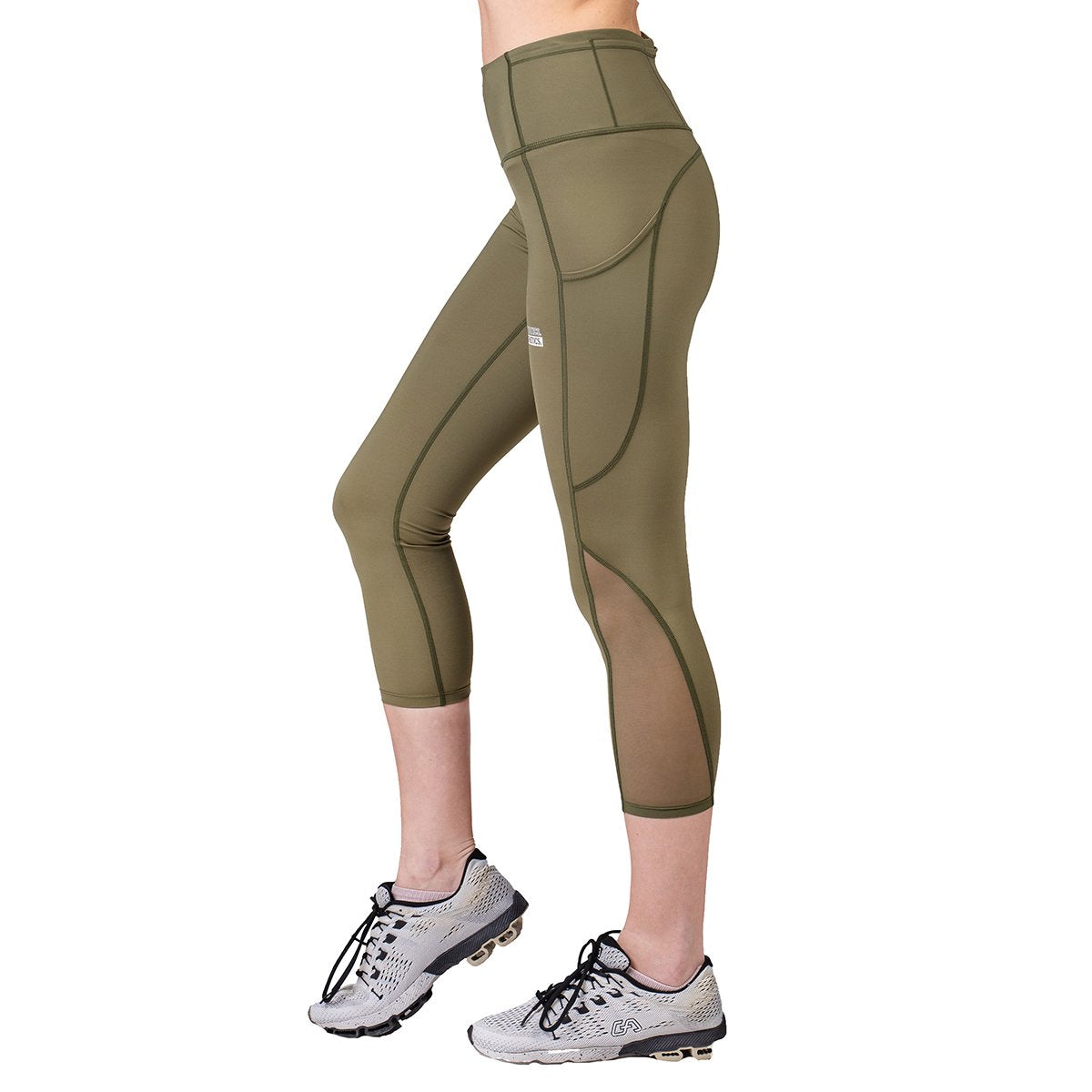 Image of Activewear Workout Cropped Leggings for Women