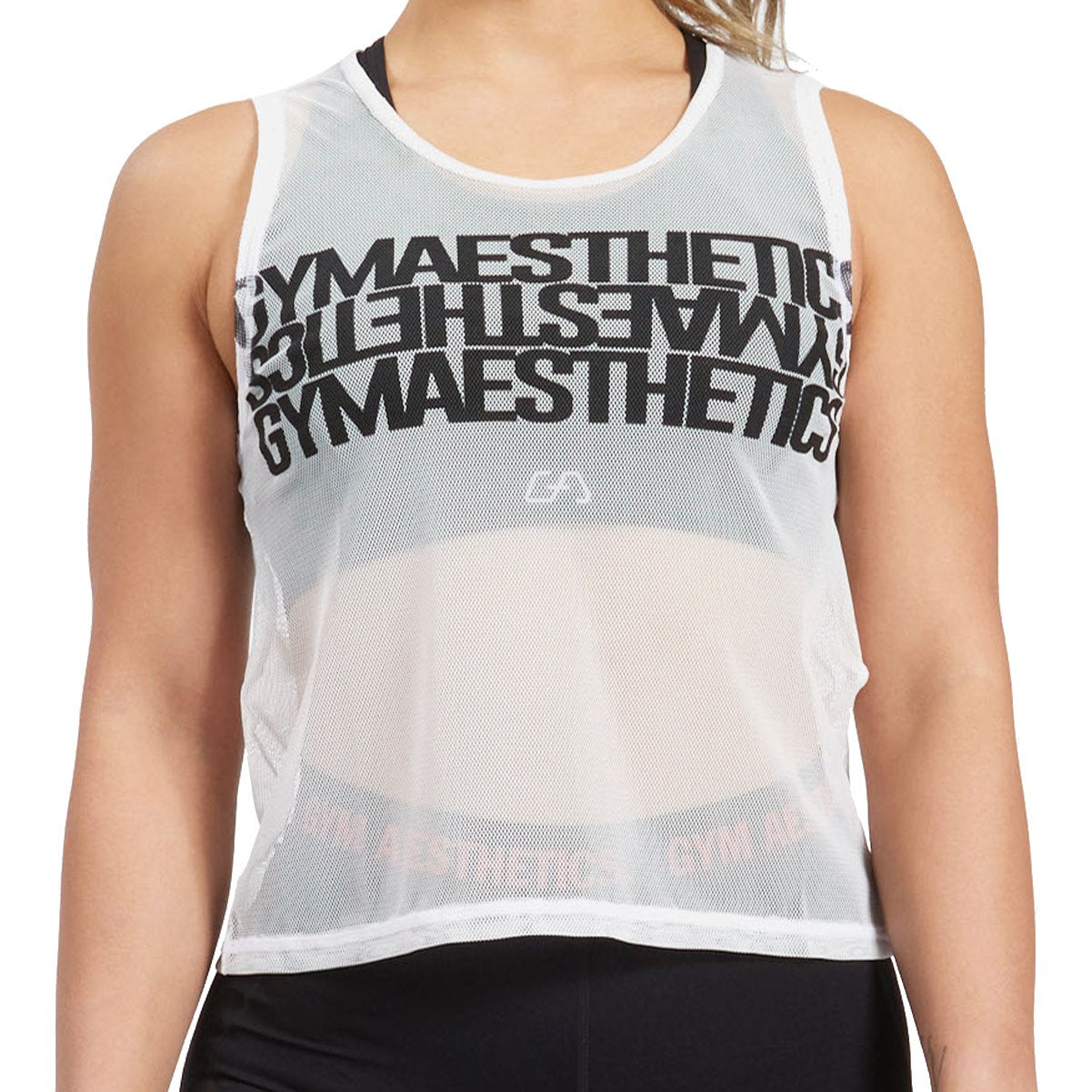 Image of Freizeit Bodymesh Tank Top ärmellos für Damen