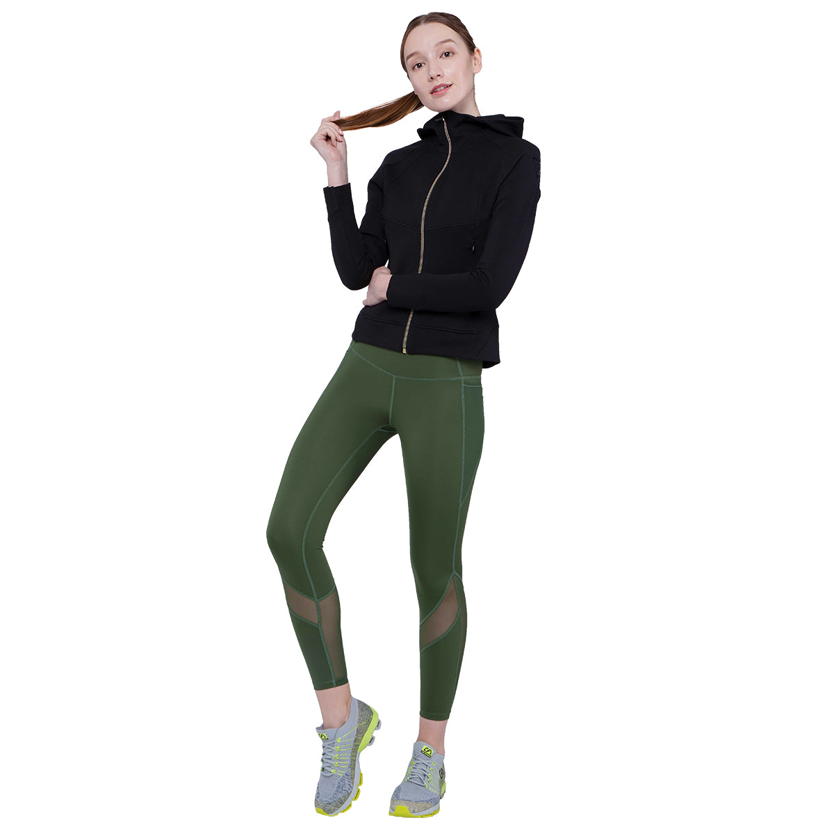 Athleisure Fancy Logo Jacket for Women