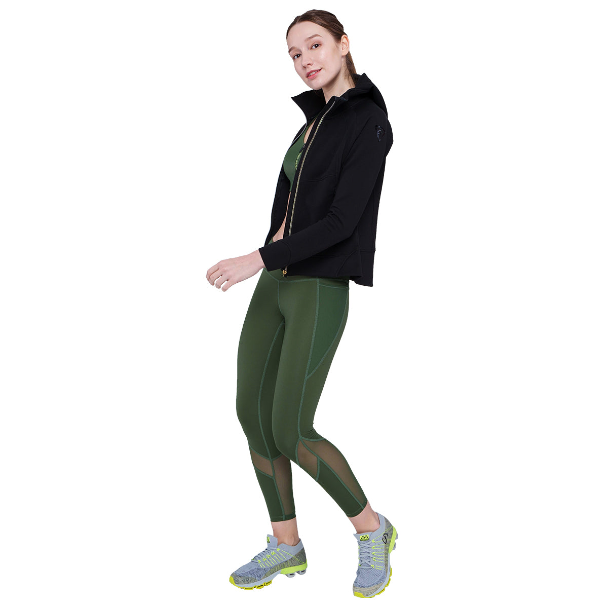 Athleisure Fancy Logo Jacket for Women