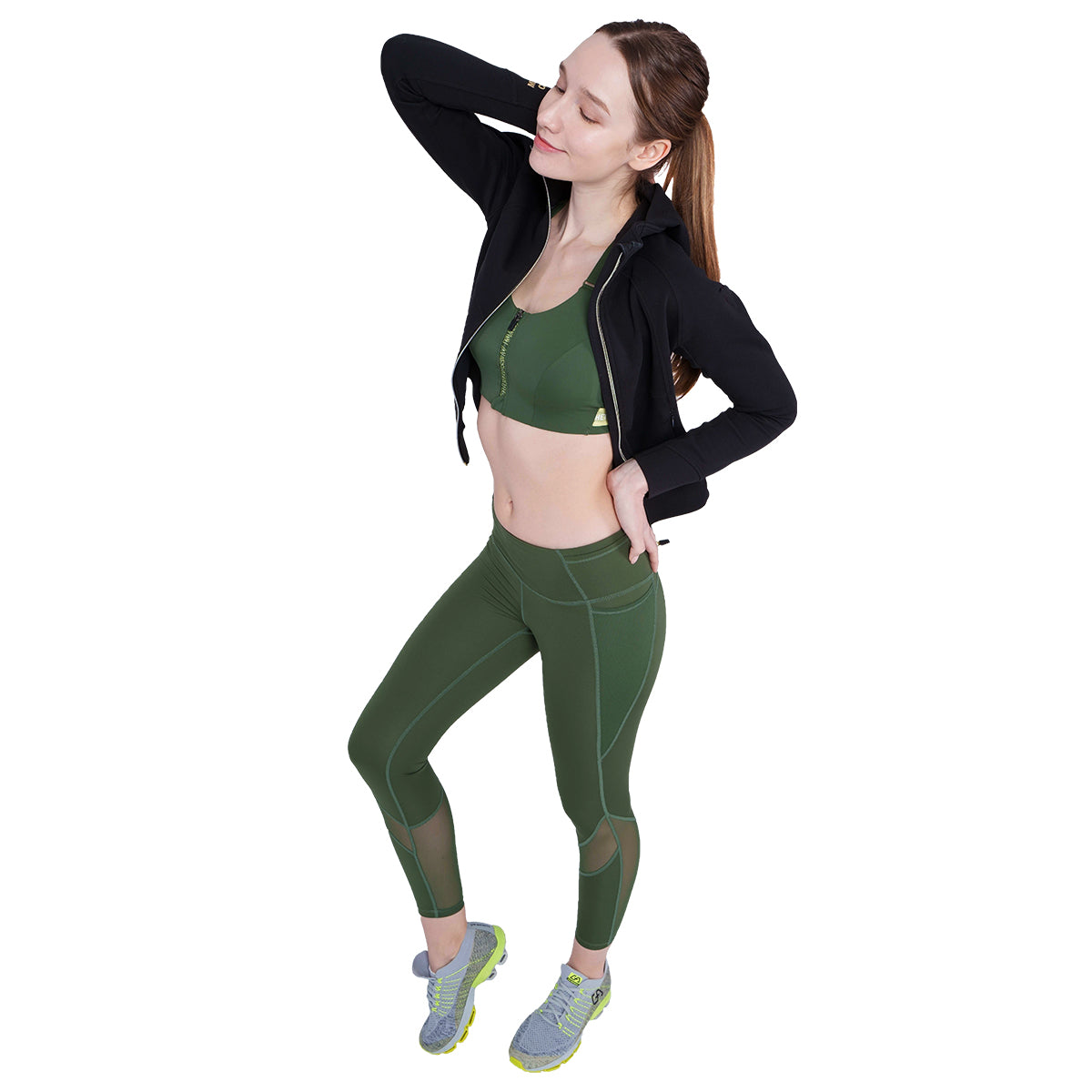 Athleisure Fancy Logo Jacket for Women