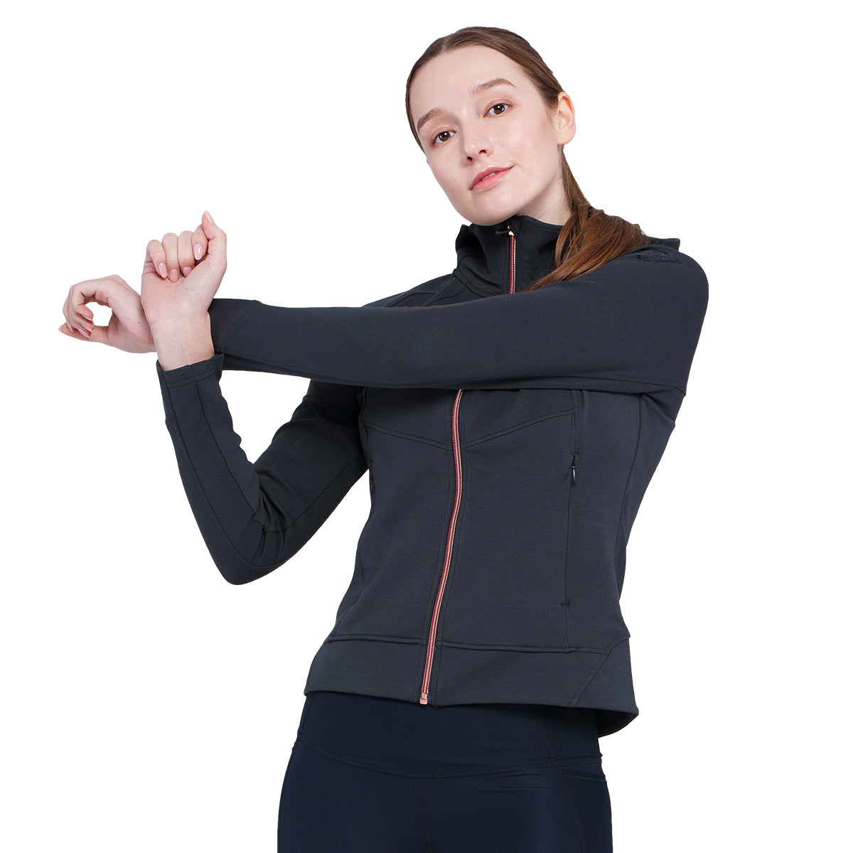 Athleisure Fancy Logo Jacket for Women