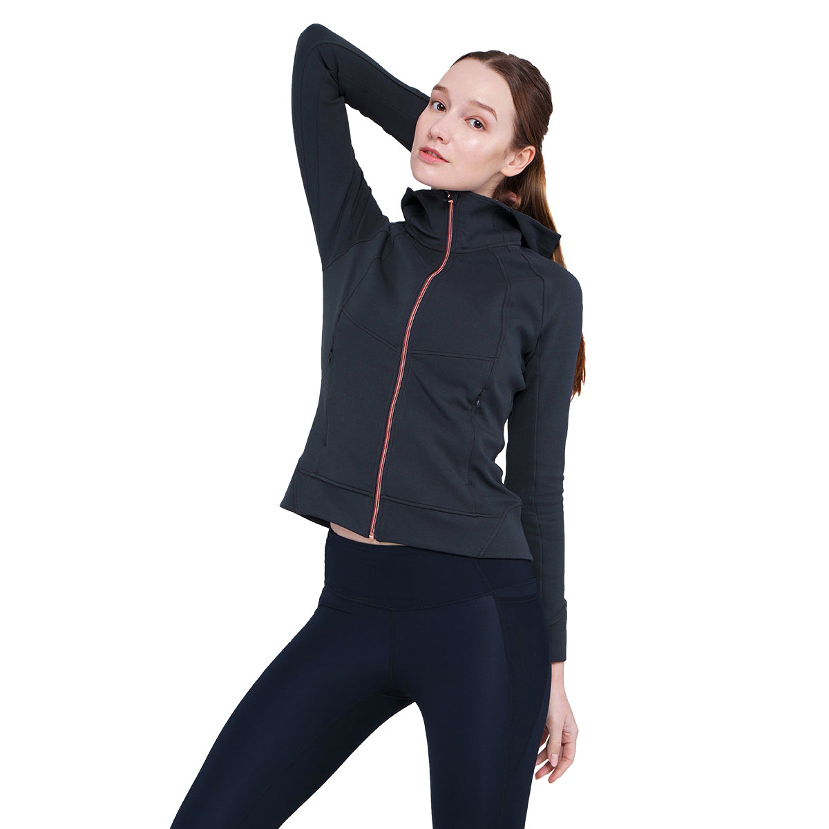 Image of Athleisure Fancy Logo Jacket for Women