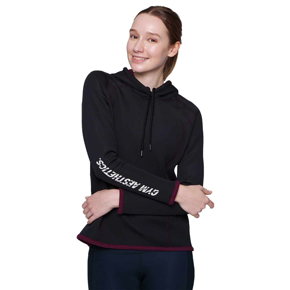 Image of Athleisure Reversible Hoodies Pique for Women