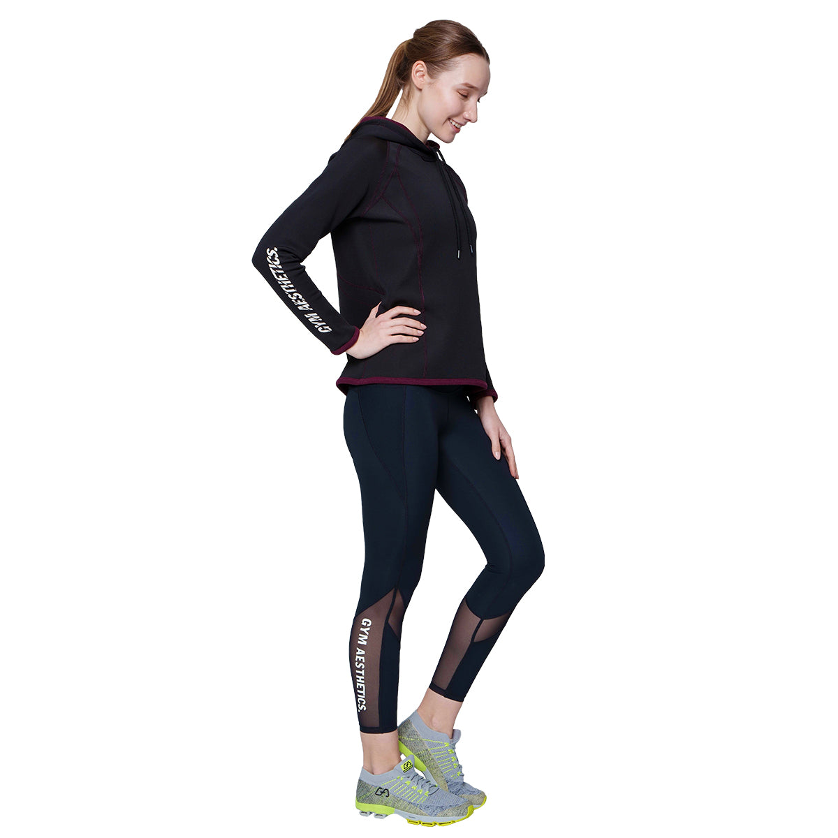 Image of Athleisure Reversible Hoodies Pique for Women