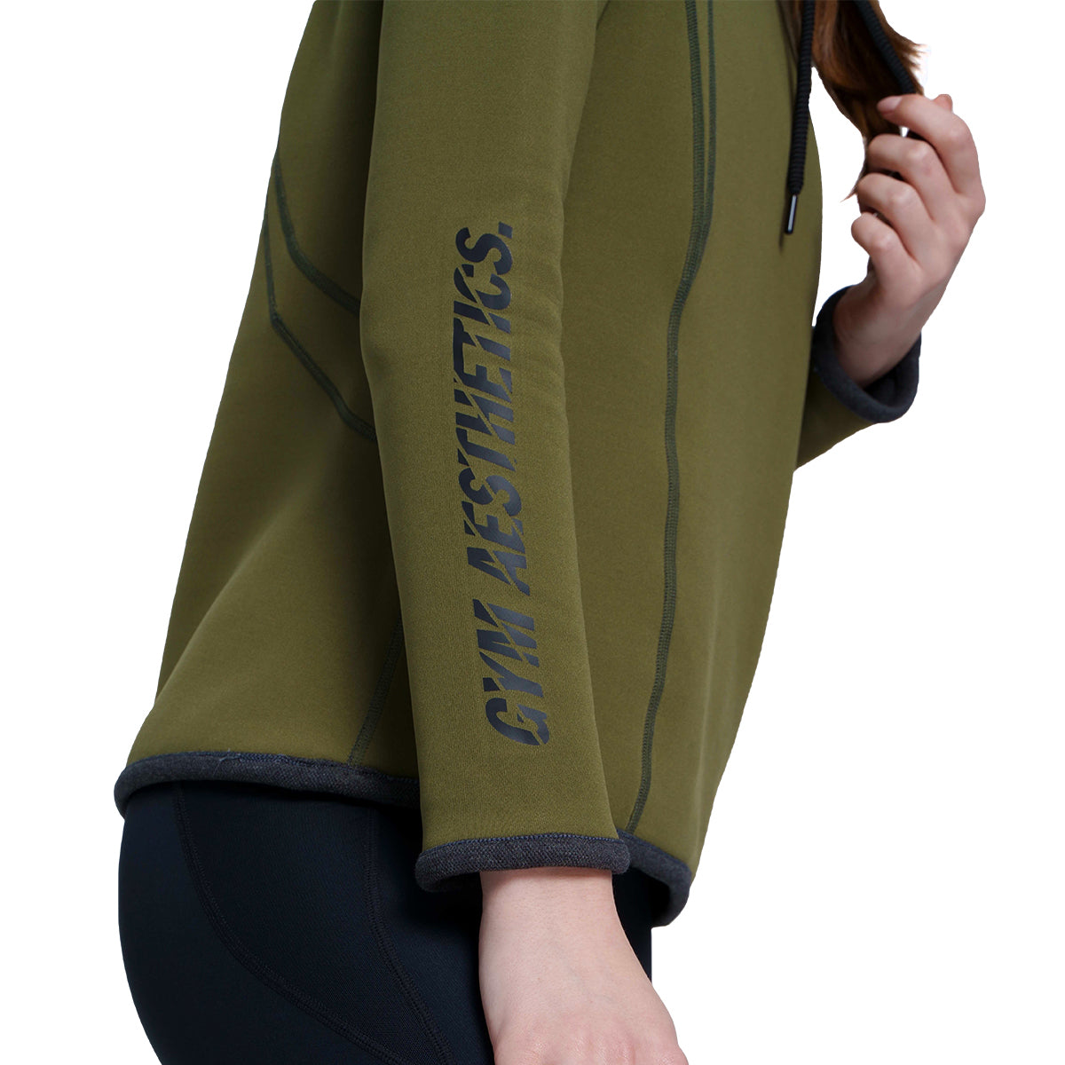 Image of Athleisure Reversible Hoodies Pique for Women