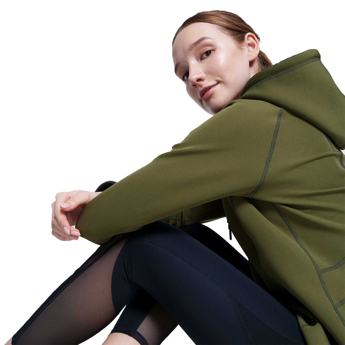 Image of Athleisure Reversible Hoodies Pique for Women