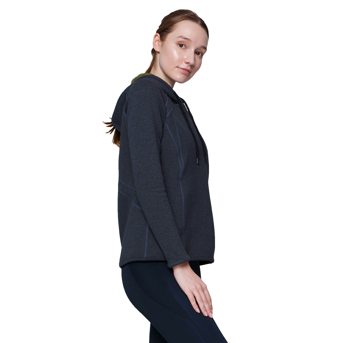 Image of Athleisure Reversible Hoodies Pique for Women
