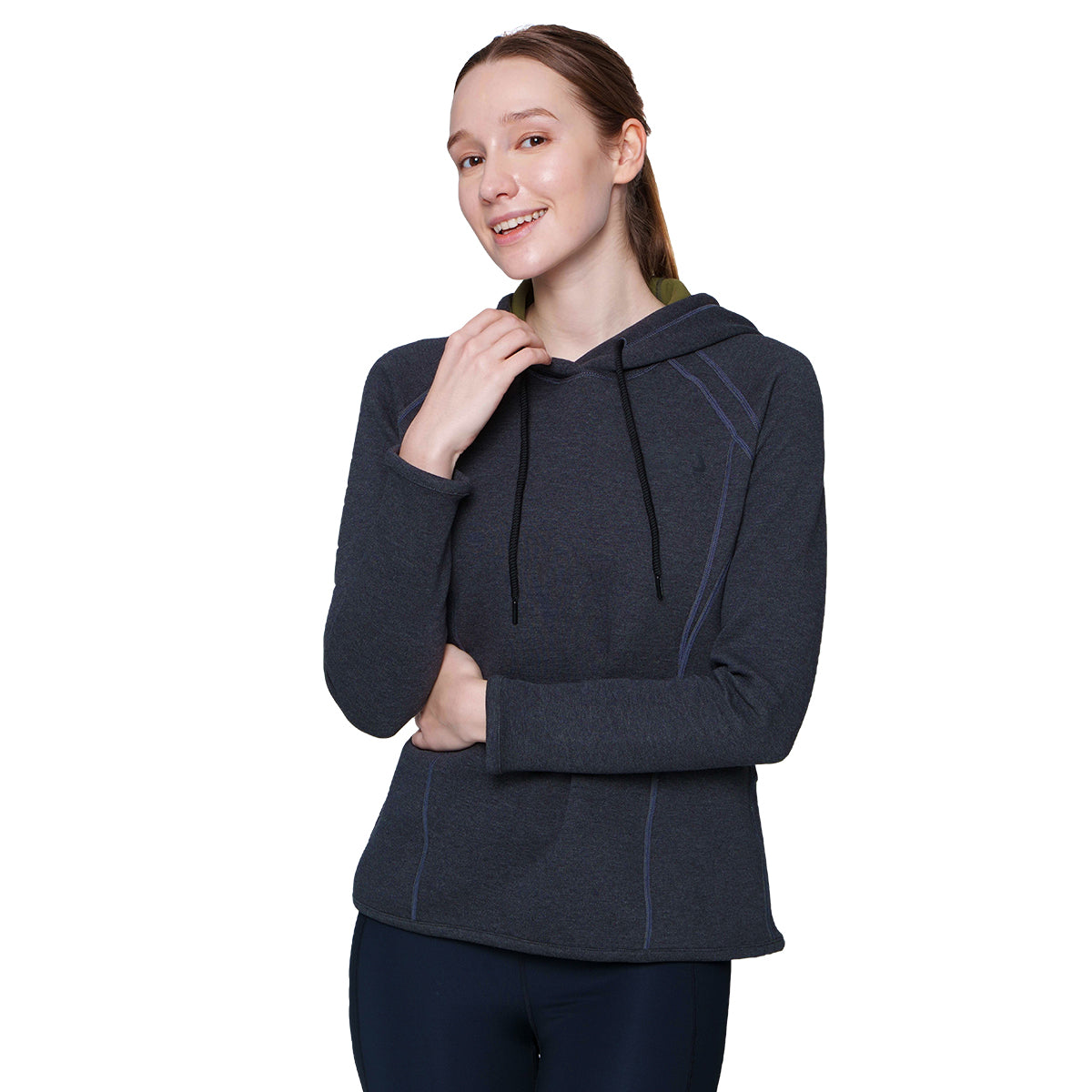 Image of Athleisure Reversible Hoodies Pique for Women
