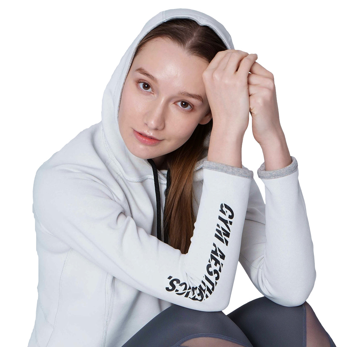 Image of Athleisure Reversible Hoodies Pique for Women