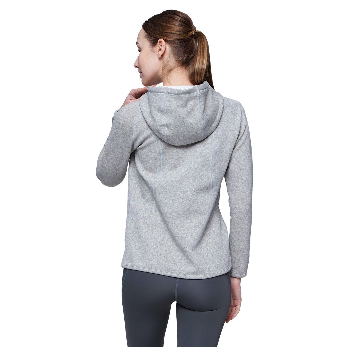 Image of Athleisure Reversible Hoodies Pique for Women