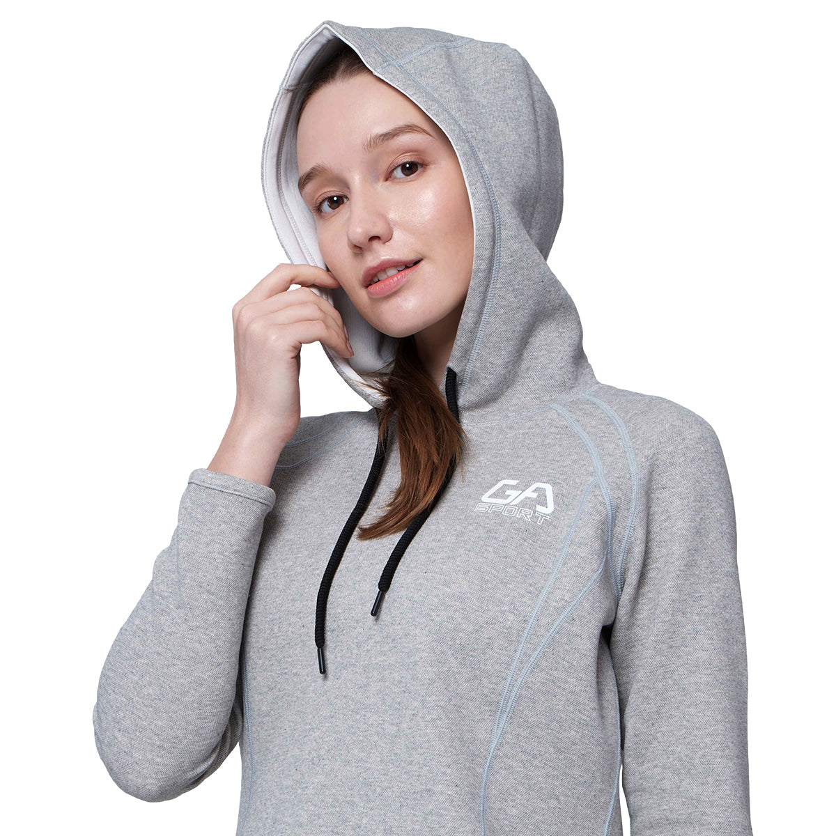 Image of Athleisure Reversible Hoodies Pique for Women