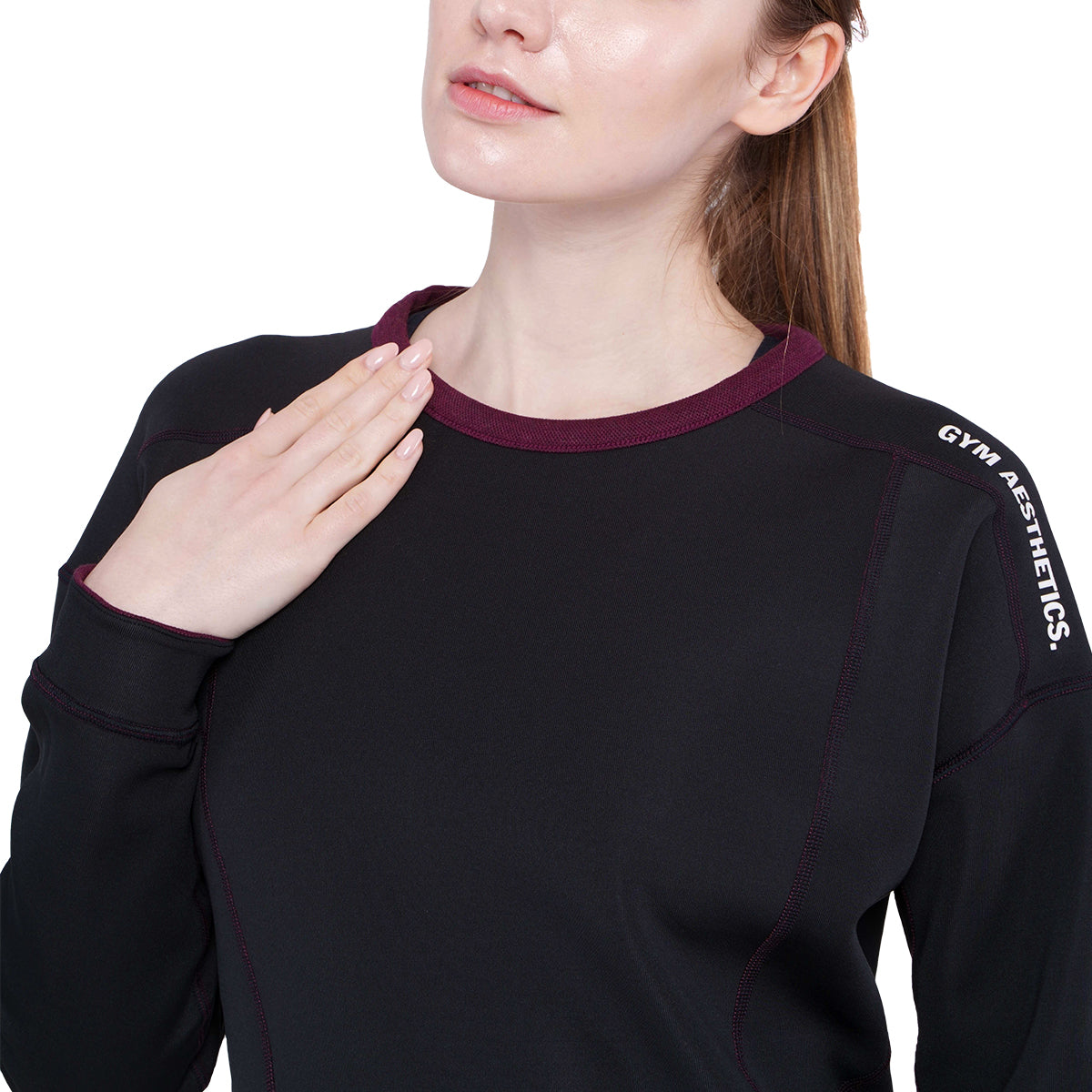 Athleisure Reversible Sweatshirt Pique for Women