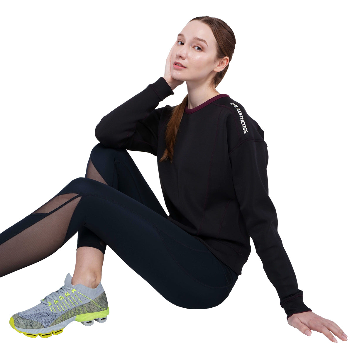 Image of Athleisure Reversible Sweatshirt Pique for Women