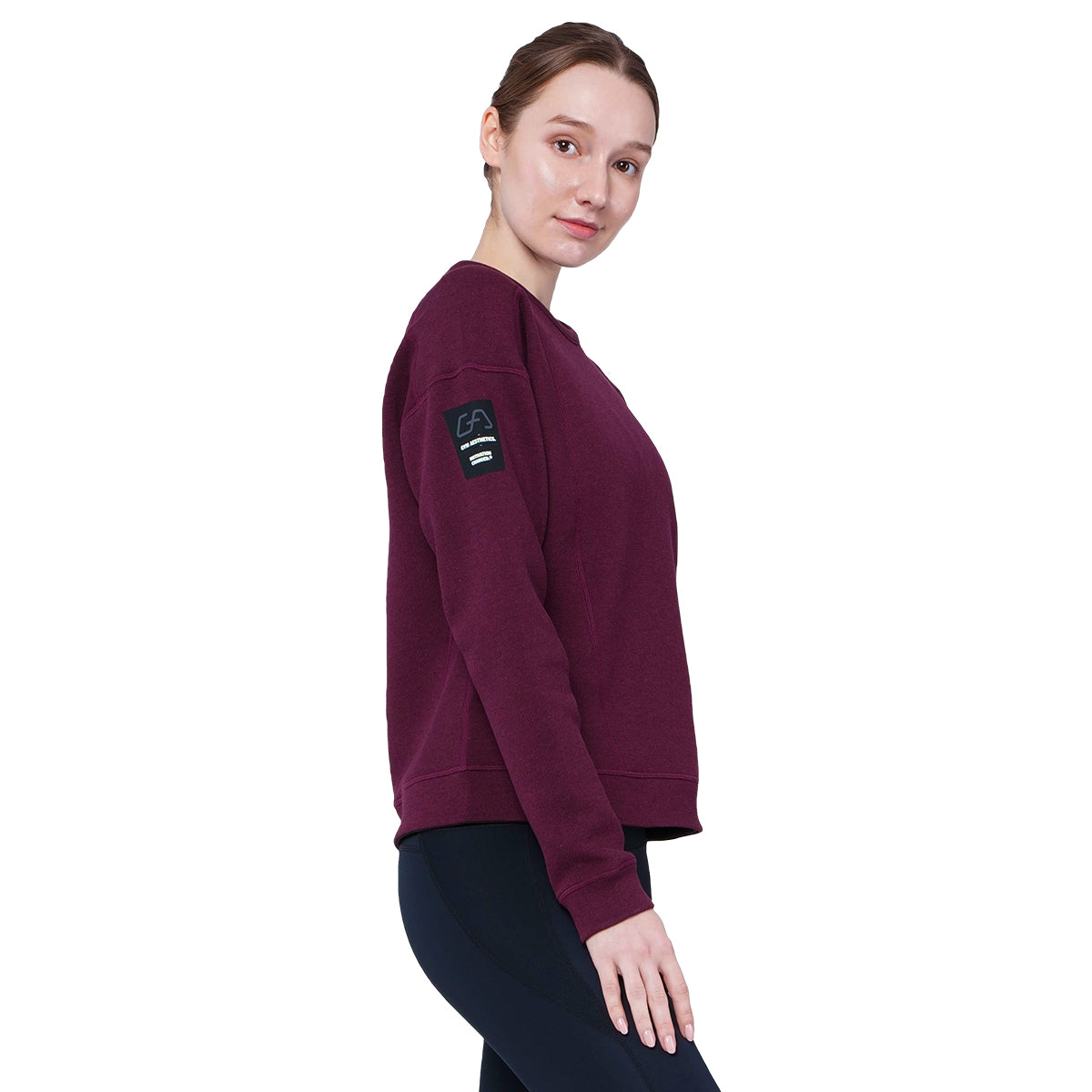 Athleisure Reversible Sweatshirt Pique for Women