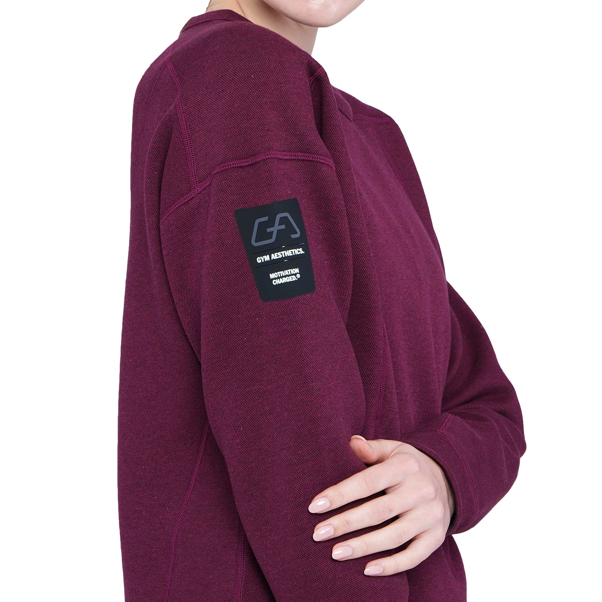 Image of Athleisure Reversible Sweatshirt Pique for Women