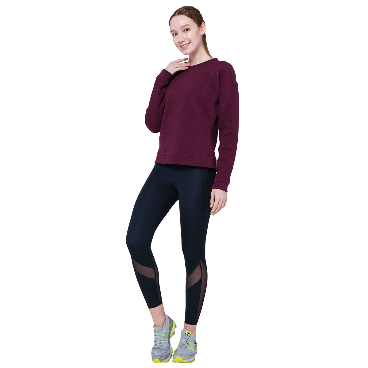 Athleisure Reversible Sweatshirt Pique for Women