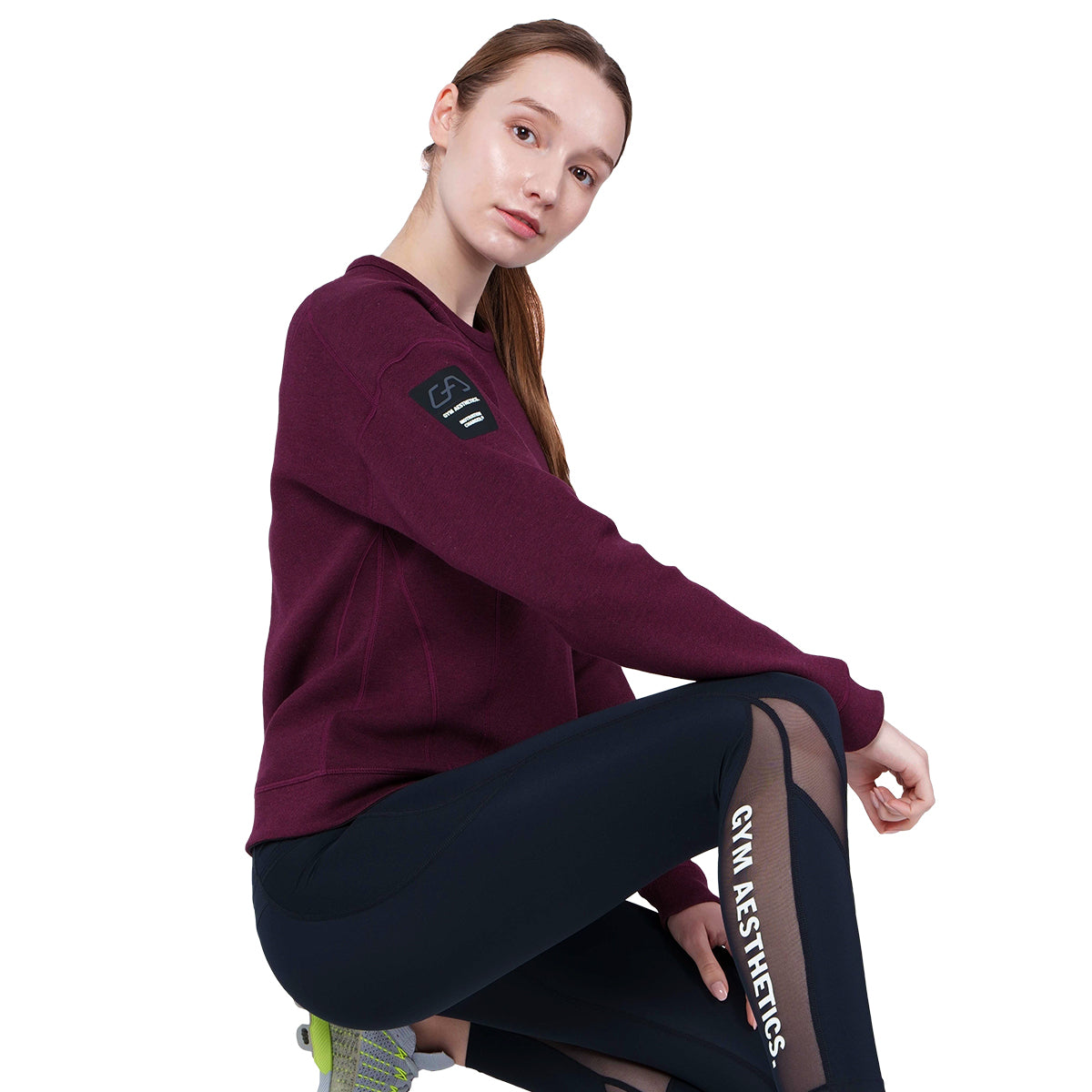 Image of Athleisure Reversible Sweatshirt Pique for Women