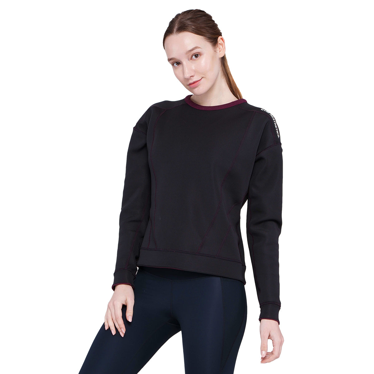 Athleisure Reversible Sweatshirt Pique for Women