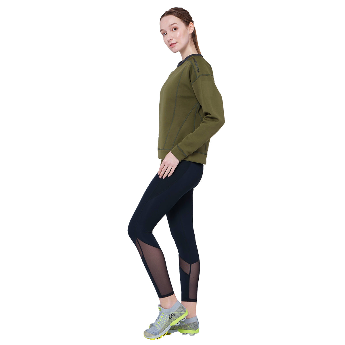 Image of Athleisure Reversible Sweatshirt Pique for Women