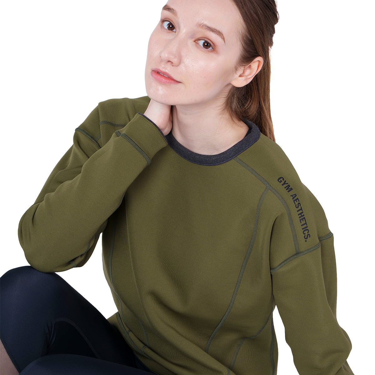 Athleisure Reversible Sweatshirt Pique for Women