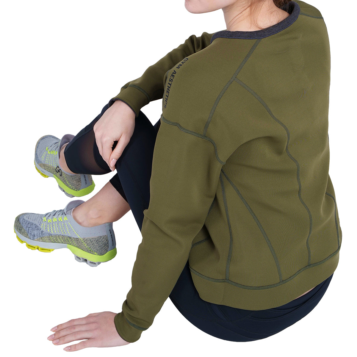 Image of Athleisure Reversible Sweatshirt Pique for Women