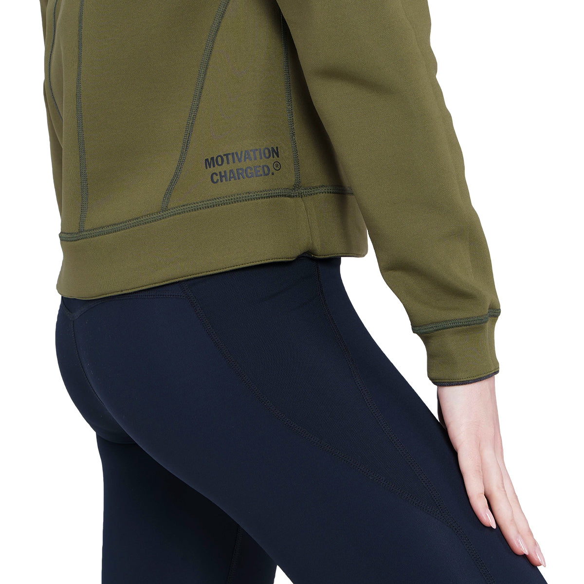 Image of Athleisure Reversible Sweatshirt Pique for Women