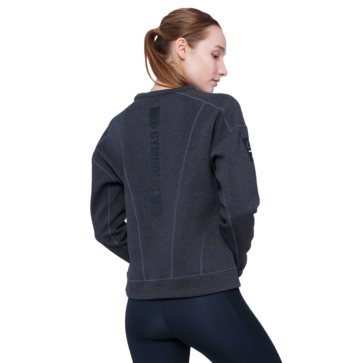 Athleisure Reversible Sweatshirt Pique for Women