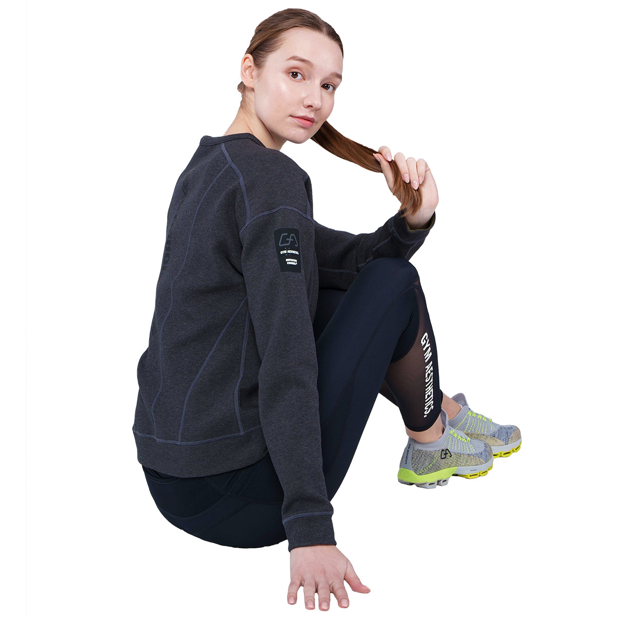 Image of Athleisure Reversible Sweatshirt Pique for Women