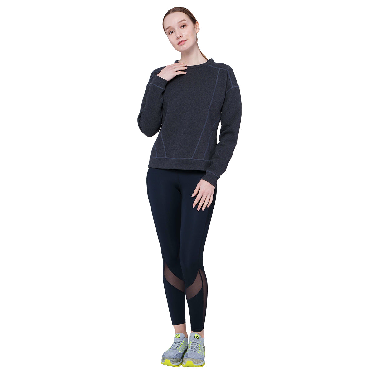 Image of Athleisure Reversible Sweatshirt Pique for Women
