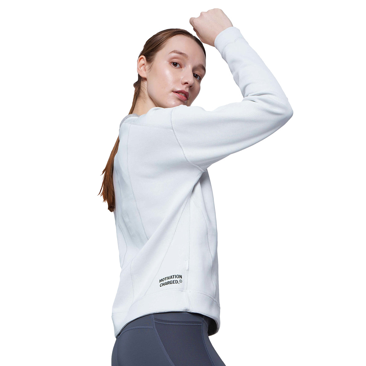 Image of Athleisure Reversible Sweatshirt Pique for Women