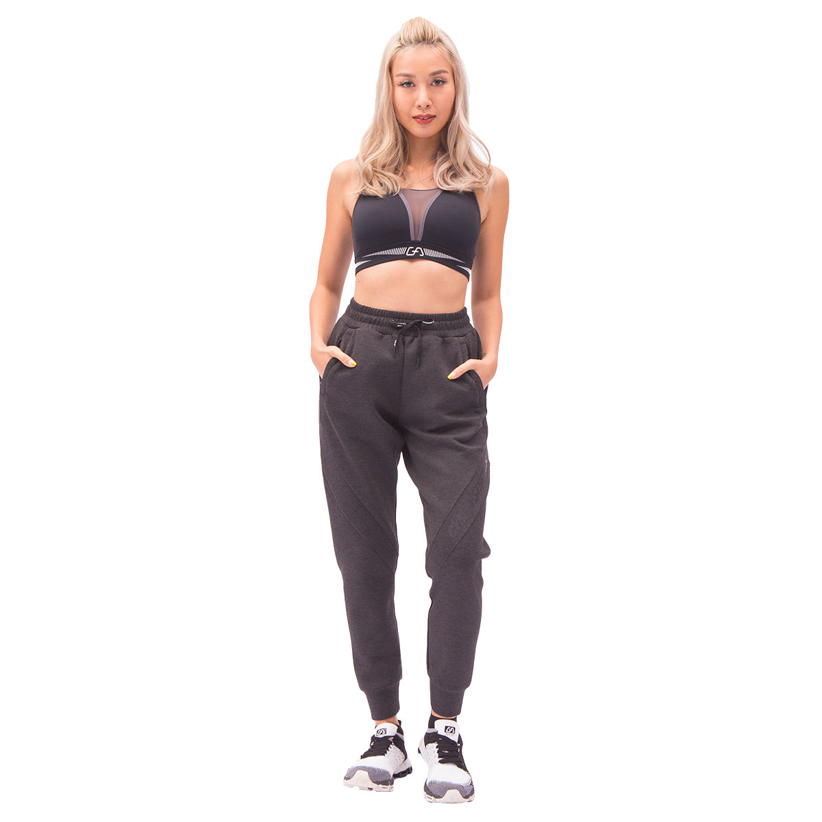 Image of Athleisure Wicking Workout Jogger pants for Women