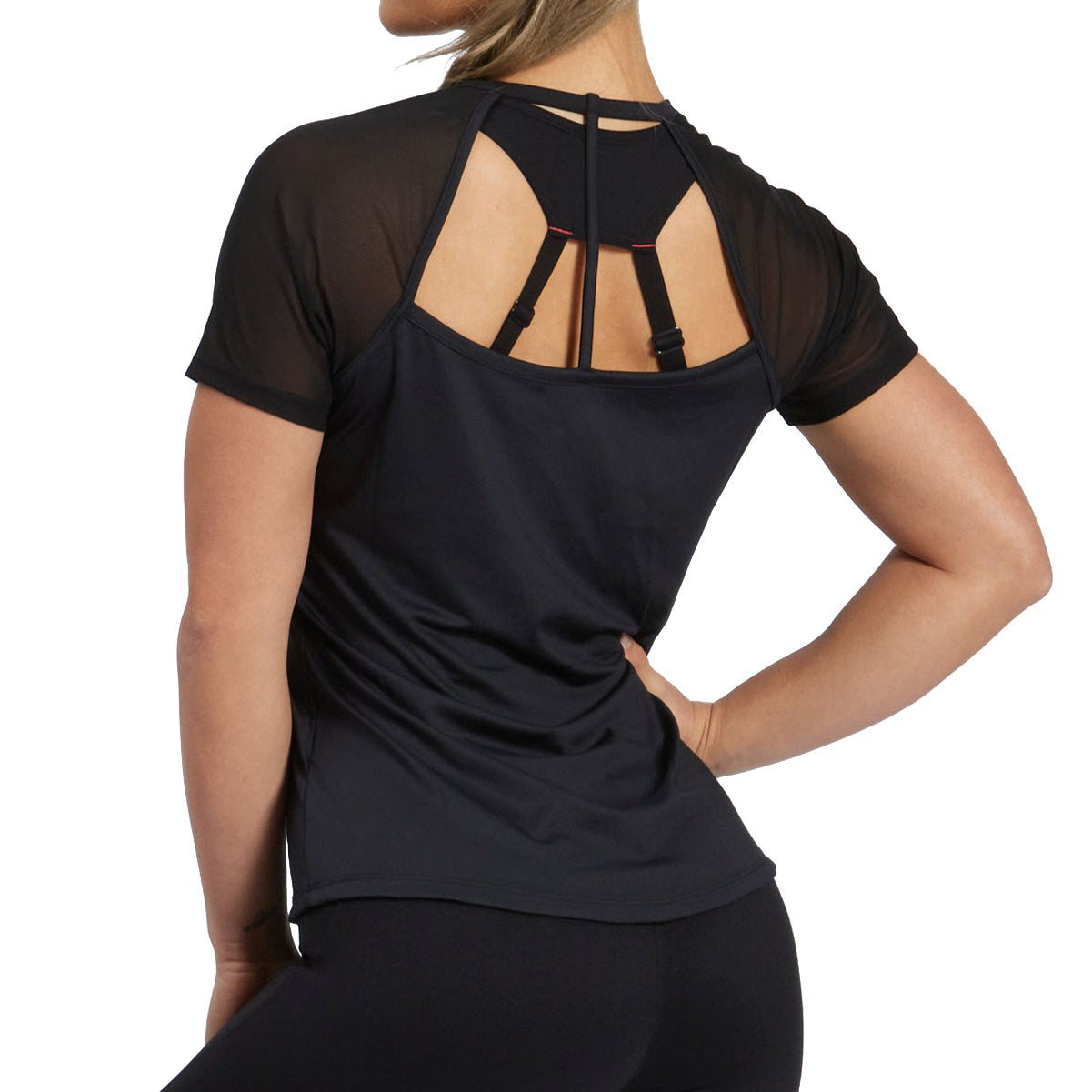 Image of Athleisure Workout Fashion T Shirt for Women