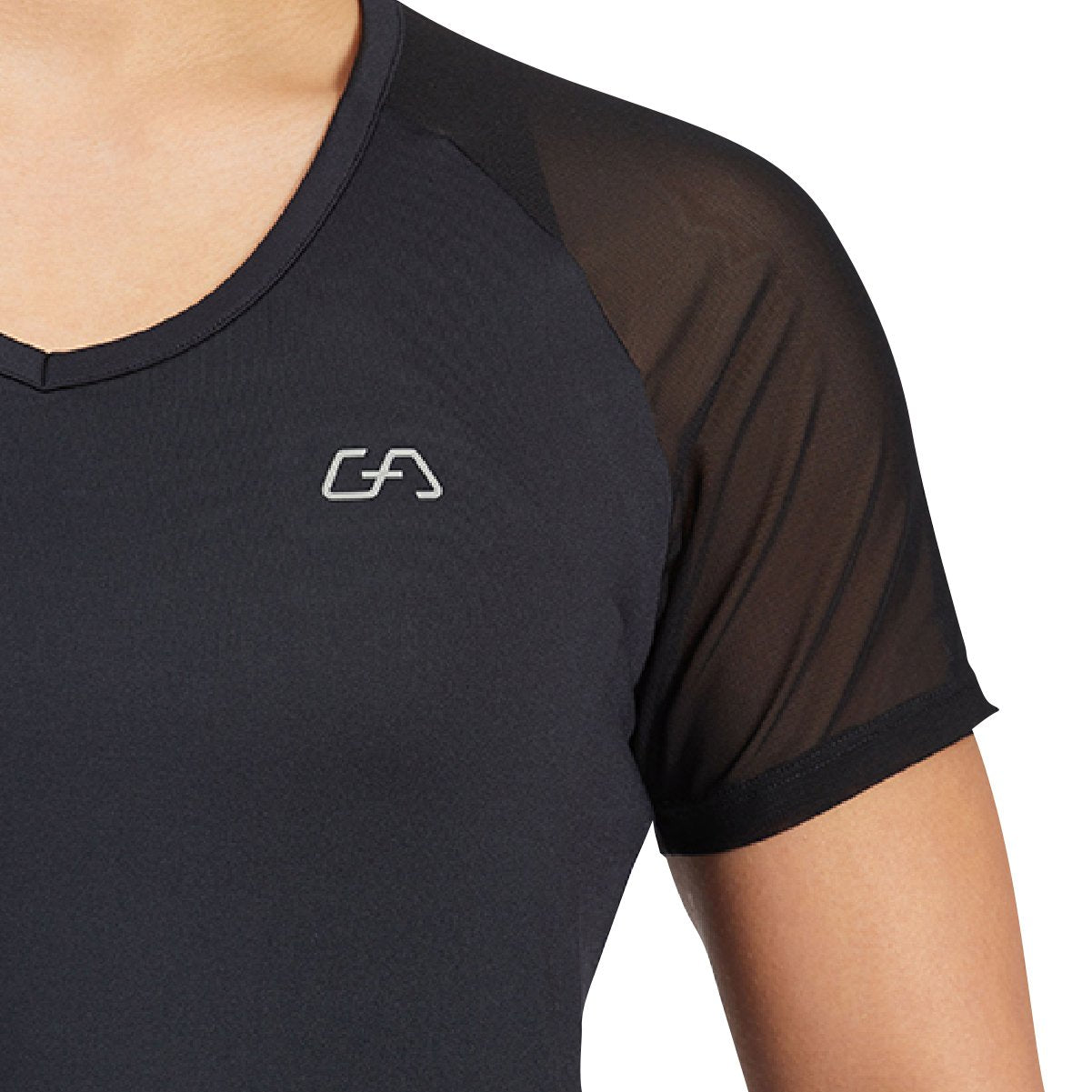 Image of Athleisure Workout Fashion T Shirt for Women