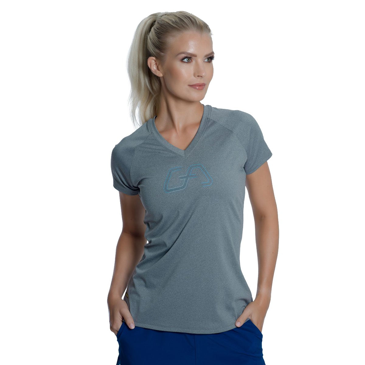 Image of Basic Performance Damensport-T-Shirt