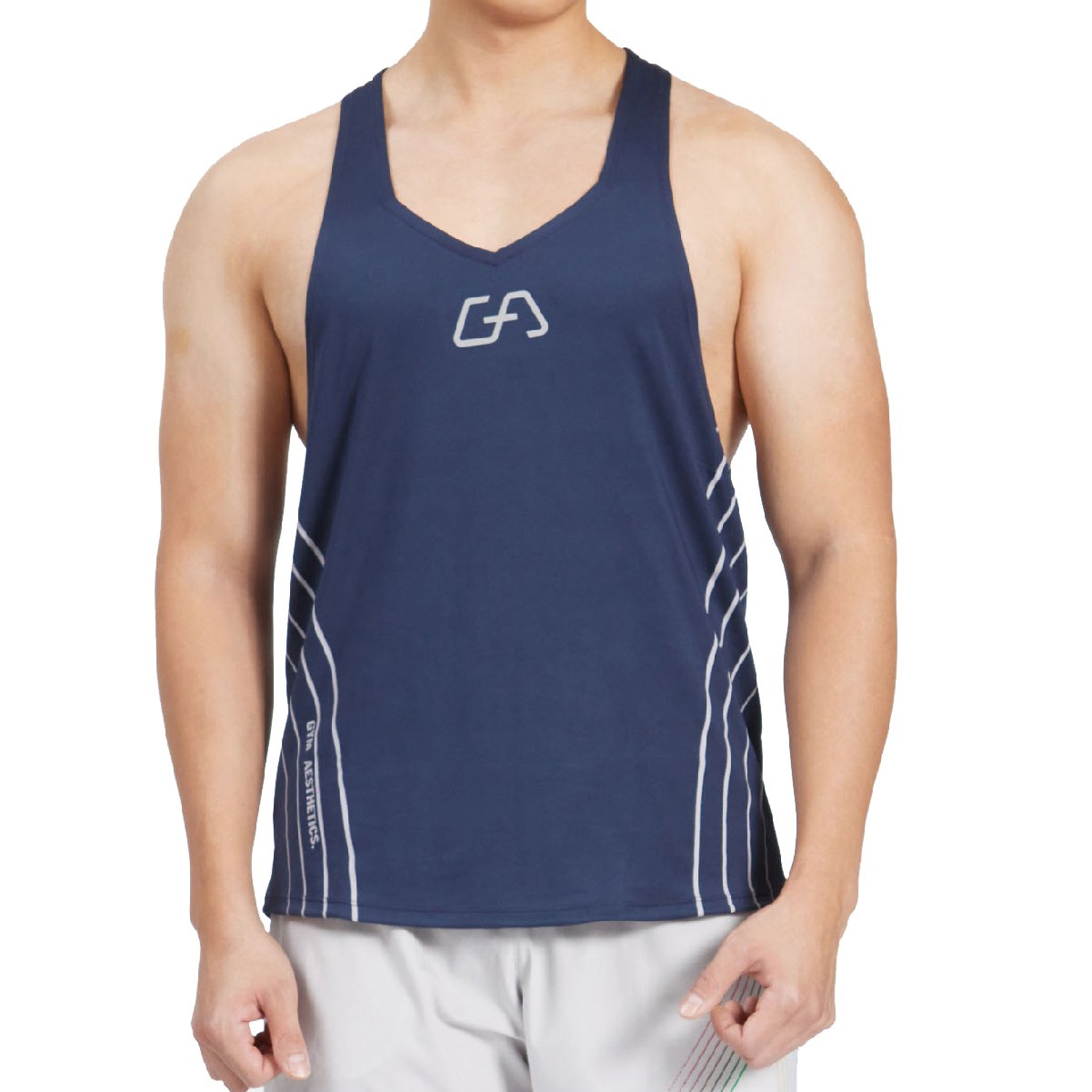 Image of Wesentlich Bodybuilder Stringer Y-Back für Herren